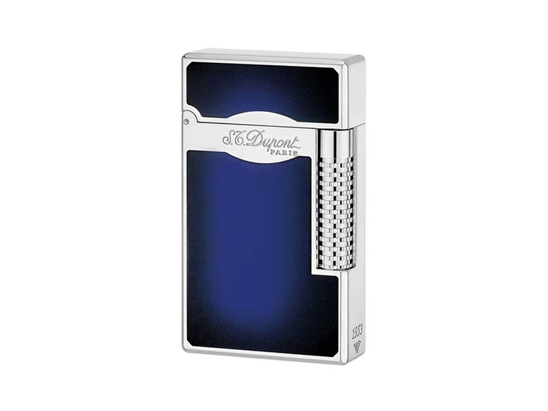 S.T.Dupont Ligne 2 Le Grande: Suburst Blue Lacquer & Palladium - Image 1