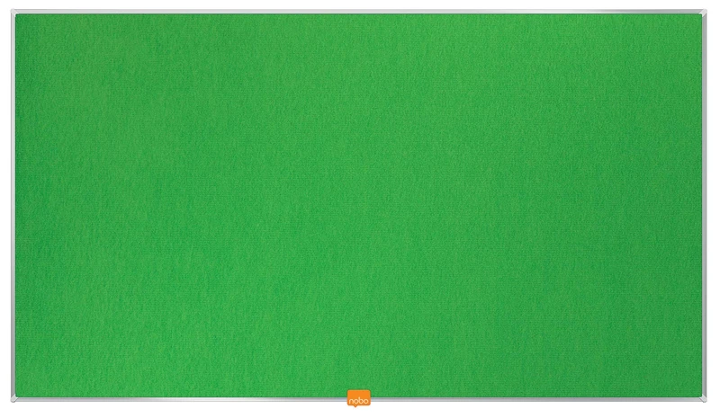 Nobo 1905315 40 Inch Widescreen Widescreen Green Felt Noticeboard