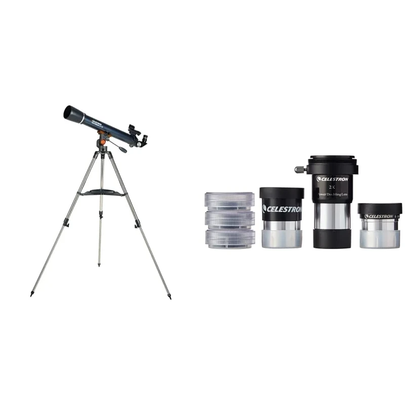 Celestron AstroMaster LT 70AZ Refractor with Accessory Kit