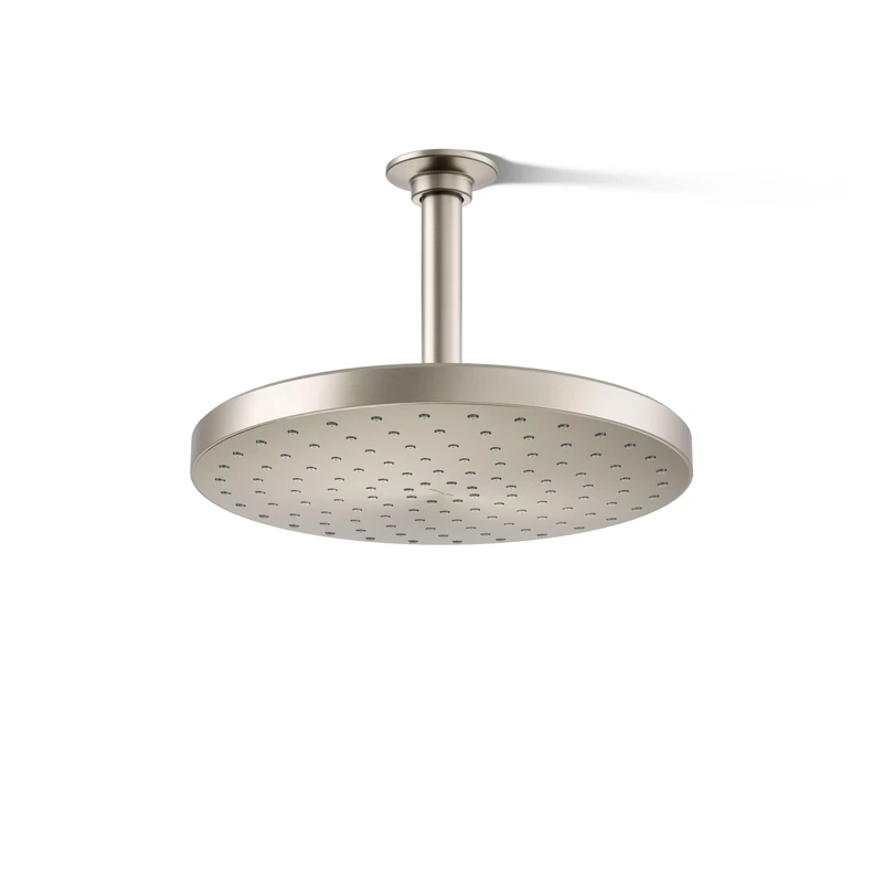 KOHLER 76465-G-BN Awaken Rainhea Showerhead, 10", Vibrant Brushed Nickel