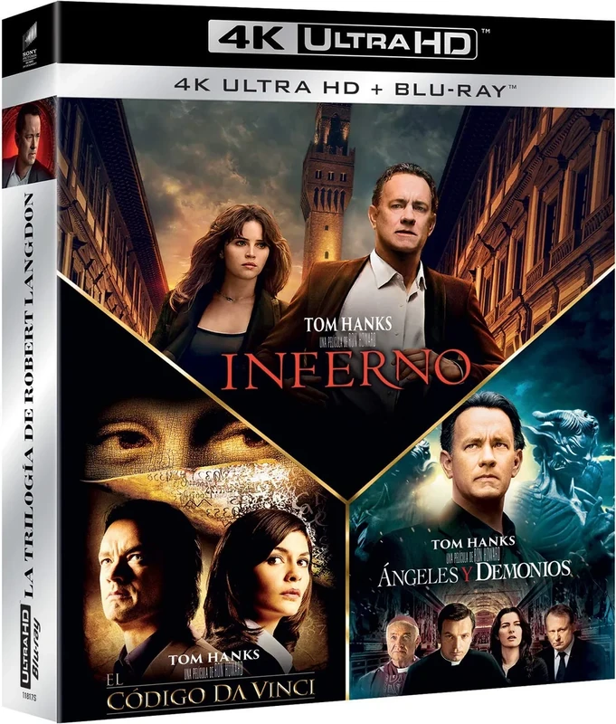Pack Dan Brown: Angeles Y Demonios + El Código Da Vinci + Infern