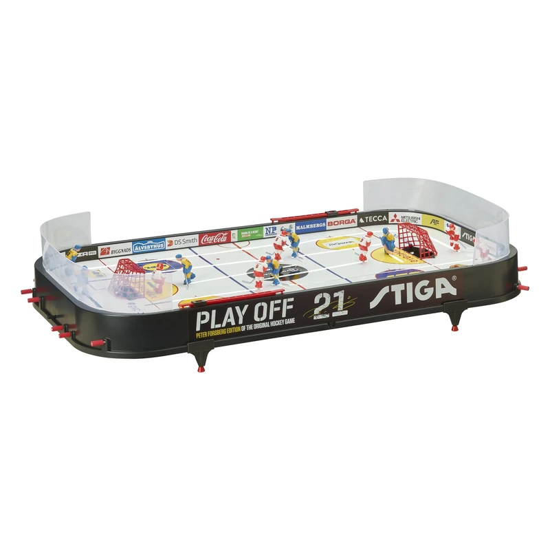 Stiga Tabletop Ice Hockey Game Play Off 21 Sweden-Canada,Black/White,96 x 50 cm