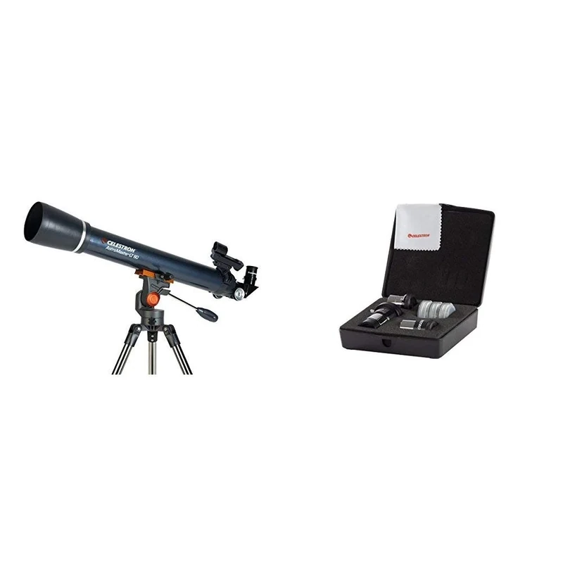 Celestron AstroMaster LT 60AZ Refractor with Accessory Kit