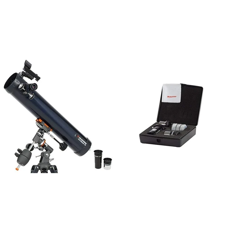 Celestron AstroMaster 76EQ Newtonian with Accessory Kit