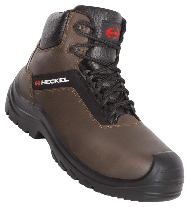 Heckel Suxxeed Offroad High Safety Work Shoes S3 SRC - Toe Cap - Size: 8 UK Brown