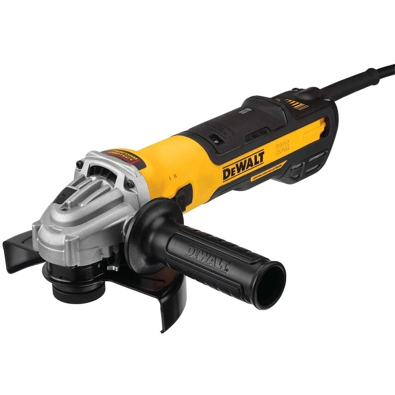 DEWALT DWE4369-QS Mini-amoladora Sin Escobillas 125mm 1.700w Electronica, Especial Stainless Steel for DIYers & professionals, made for repair, installation and workshop tasks, 125mm, 1.700w, steel