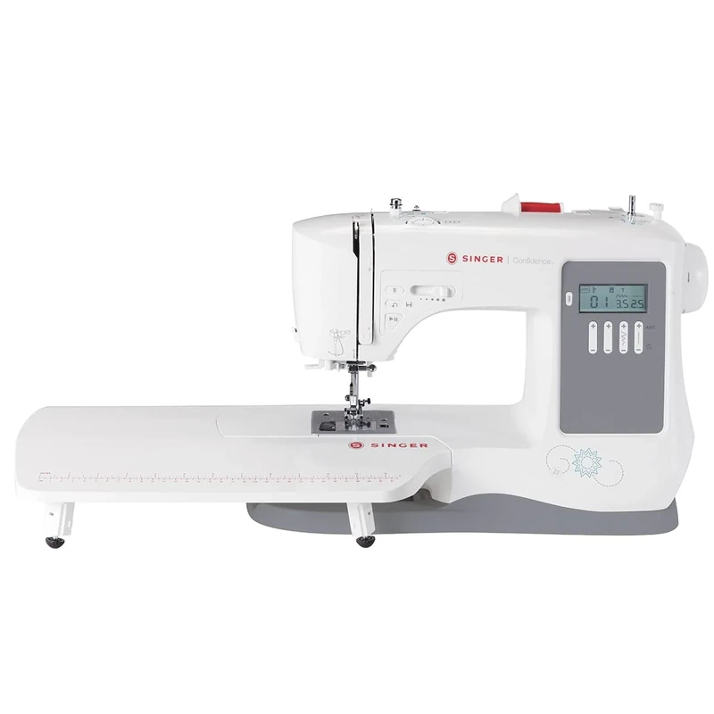 Singer 7640 Confidence Computerised Sewing Machine, White