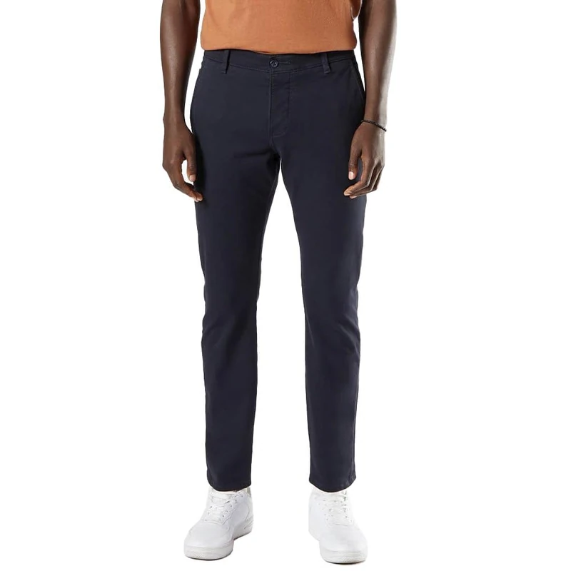 Dockers Men's Supreme Flex Alpha Skinny-Wonderknit Trouser, Blue (C30774 Dockers Navy + 0003), 32W / 32L