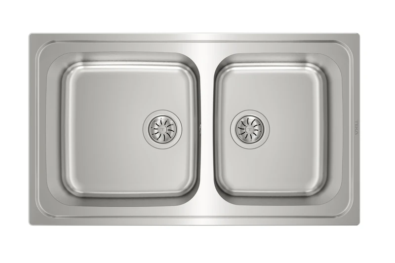 Teka Classic 2C Colour Stainless Steel Sink Ref 10119021 Furniture 90 cm Reversible