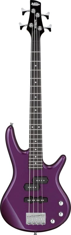 Ibanez GSRM20-MPL miKro Electric Bass (Metallic Purple) - 4-String Electric Bass