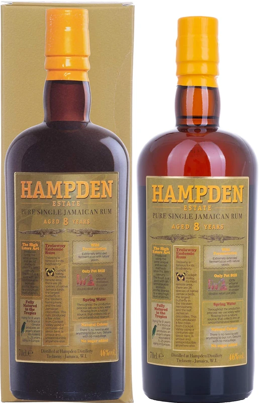 Hampden Estate Rum, 70 cl