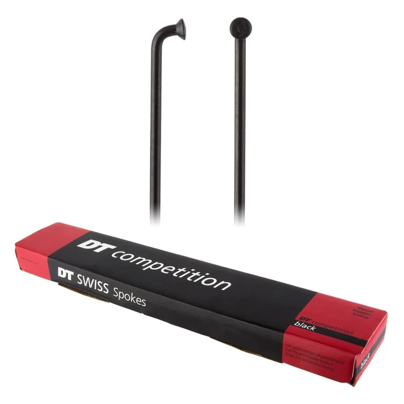 DT Swiss Competition black spokes 14/15 g = 2/1.8 mm box 100, 276 mm