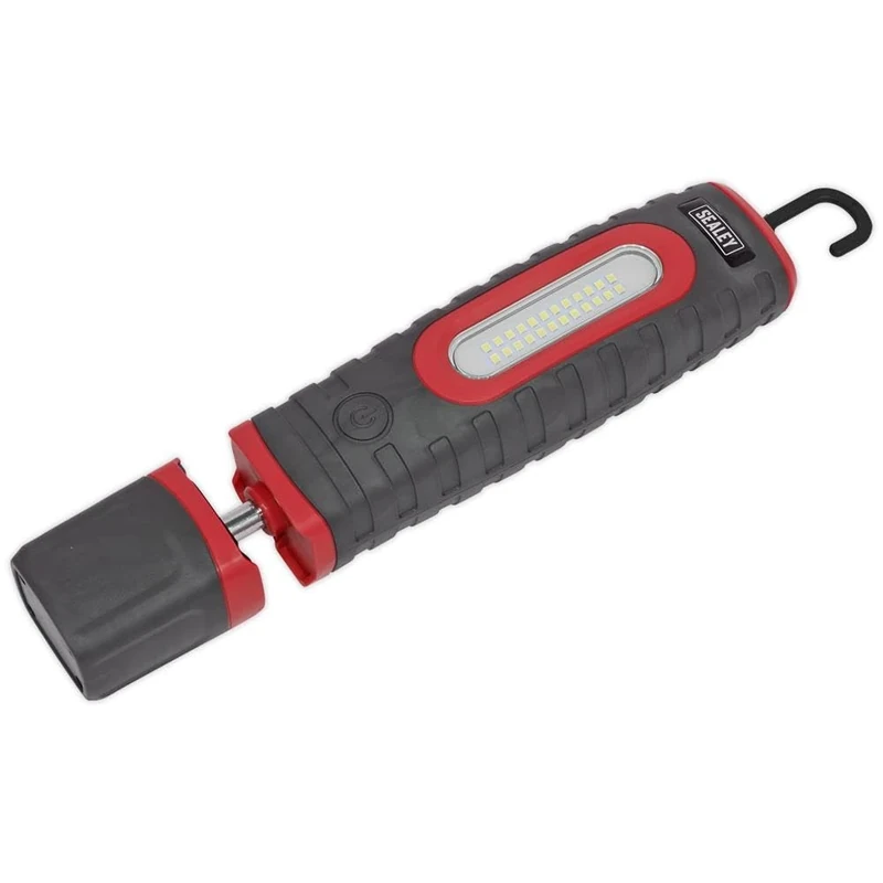 Sealey 360° 15W & 3W SMD LED Rechargeable Inspection Light - Red - LED3606R