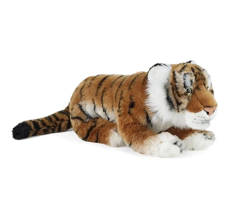 Living Nature AN327 Soft Toy Tiger Large, Unknown,Orange
