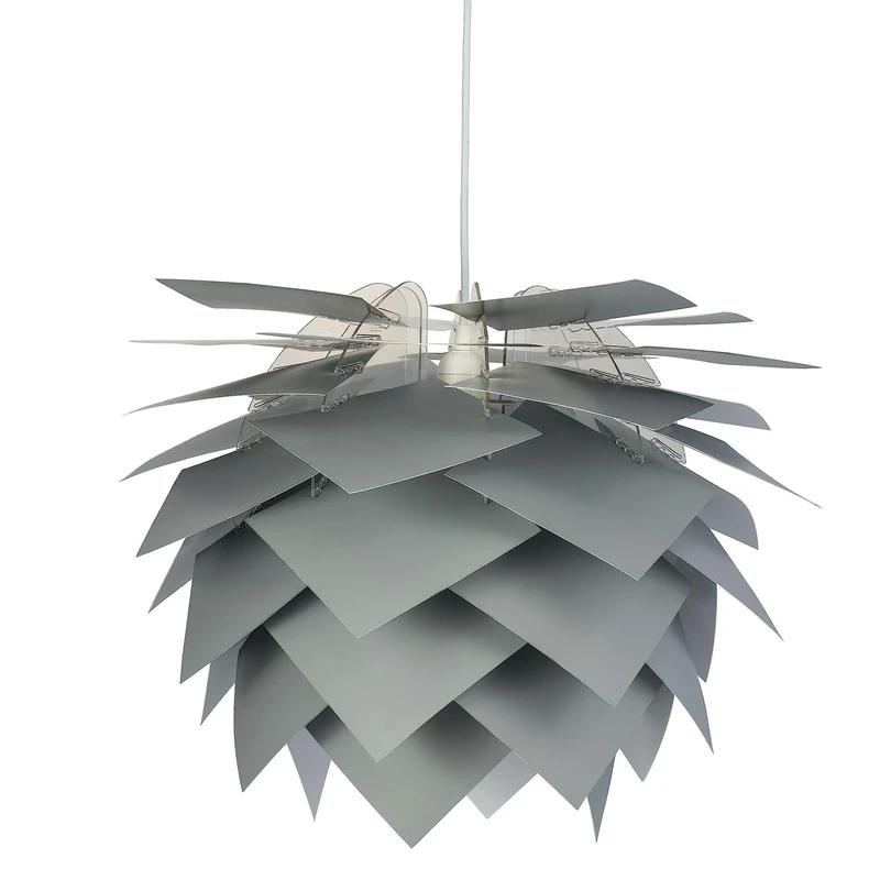 Dyberg Larsen Illumin Grey Hanging Pendant, 45 cm Diameter