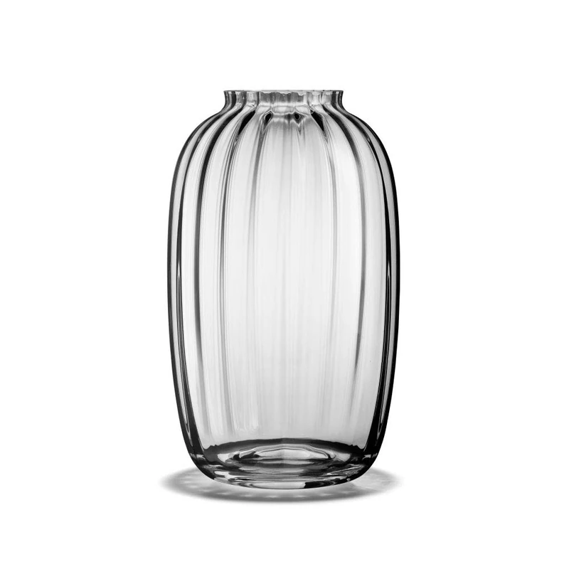 Holmegaard Vase, transparent, 18.9x18.9x29.4 - Image 1