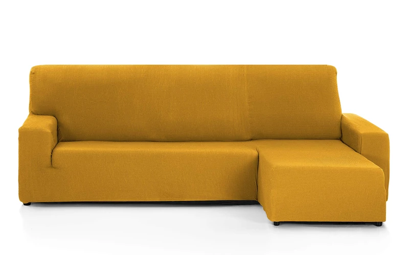 Martina Home Tunez Elastic Sofa Cover, Mustard, Brazo Derecho Short