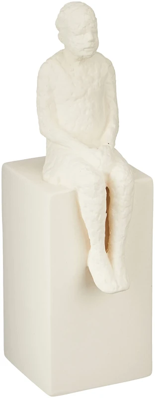 Kähler Der Träumer Character Sculptures Height 21.5 cm Unglazed Surface White