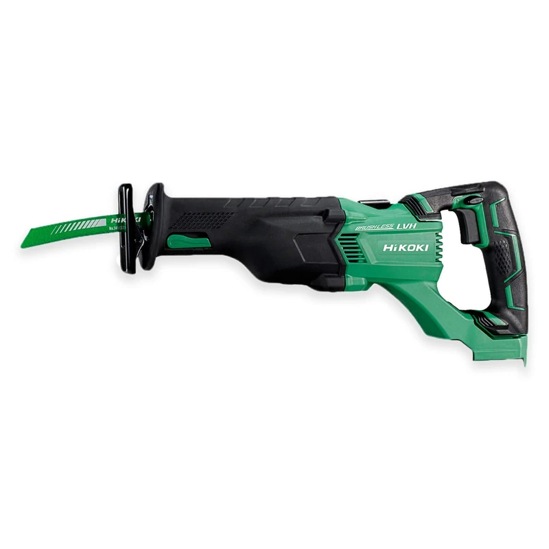 HiKOKI Akku-Stichsäge CR18DBL (18V, Li-Ion, 32mm Hubhöhe, werkzeugloser Sägeblattwechsel, Regelelektronik, LED, Transportkoffer, Sägeblätter, ohne Akku und Ladegerät)