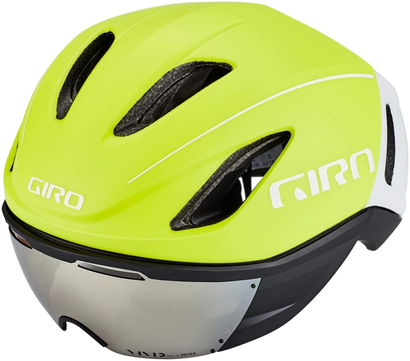 Giro Unisex Adult Vanquish MIPS Aero Helmet - Matte Citron/White, Small/51-55 cm