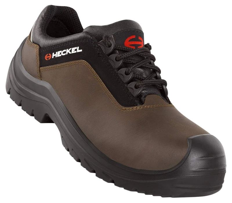 Heckel Suxxeed Offroad Low Safety Work Shoes S3 SRC - Toe Cap - Size: 3.5 UK Brown