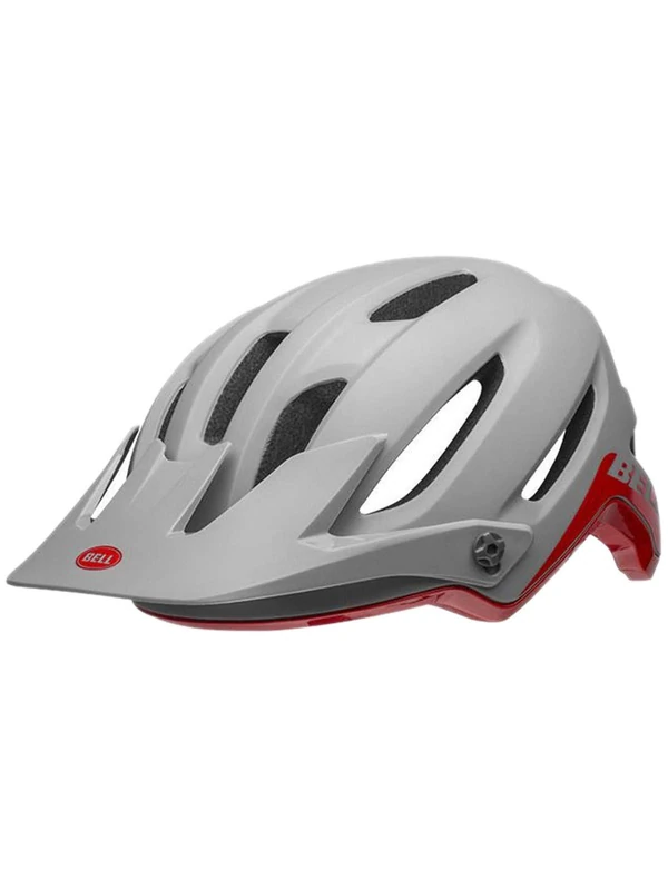 BELL 4Forty MIPS MTB Helmet 2019: Cliffhanger Matte/Gloss Grey/Crimson L 58-62cm