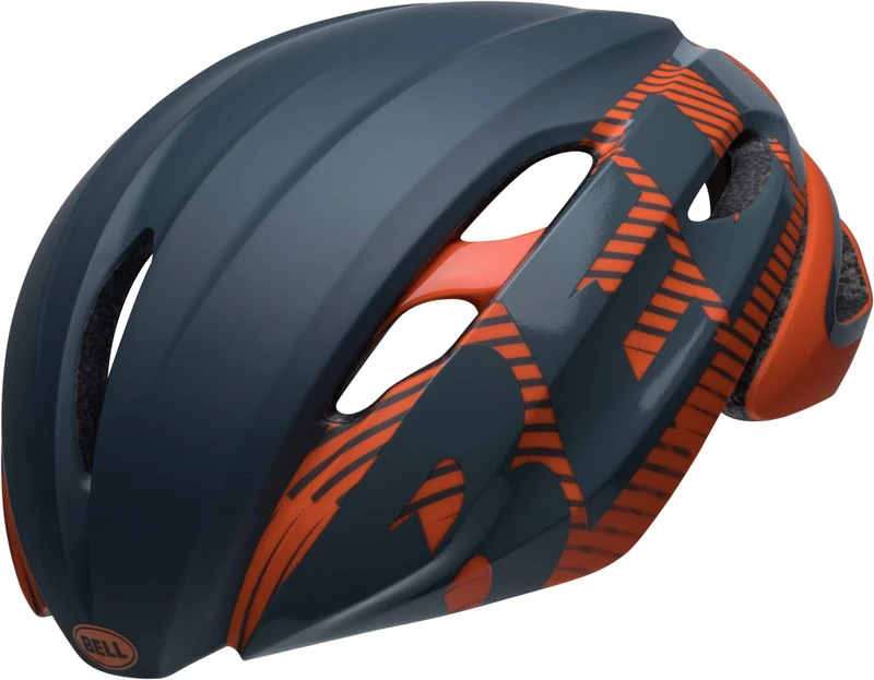 Bell Unisex Adult Z20 Aero MIPS Road Helmet - Velocity Matte/Gloss Slate/Orange, Medium/55-59 cm