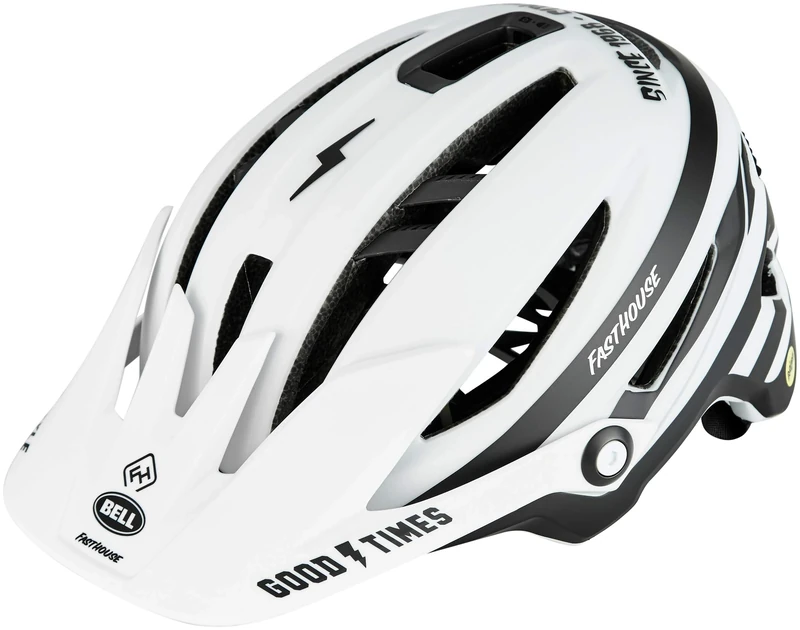 Bell Unisex's Sixer MIPS MTB Helmet, Fasthouse Stripes, Medium/55-59 cm