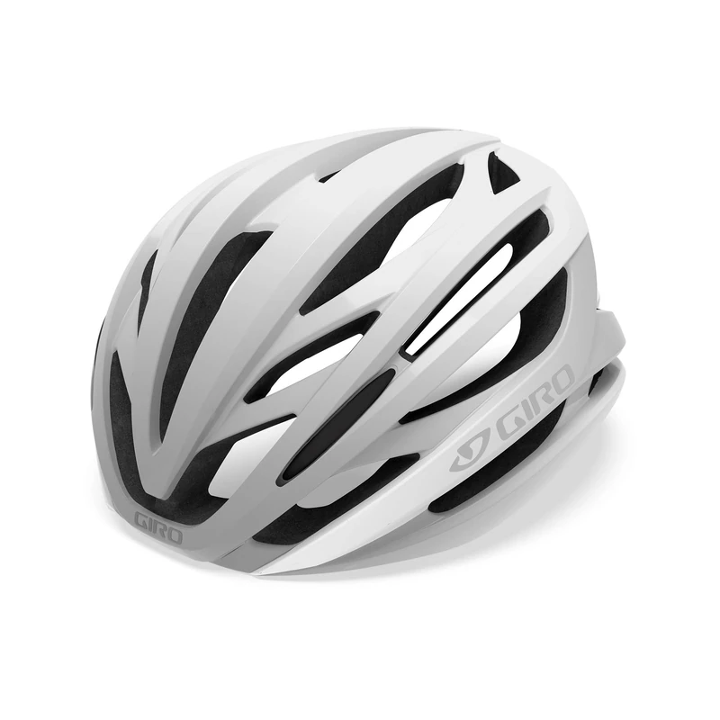 Giro Unisex Adult Syntax Road Helmet - Matte White/Silver, Large/59-63 cm