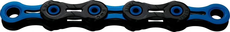 KMC Unisex's Black/Blue DLC 11 Chain, 1/2” x 11/128”