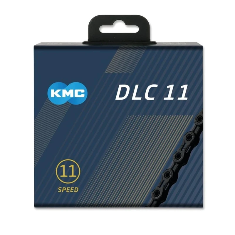 KMC Black DLC 11 Chain, 1/2” x 11/128”