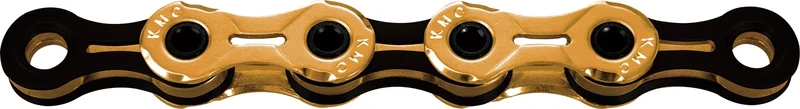 KMC X11SL 11 Speed Chain, Gold/Black, 118 Link