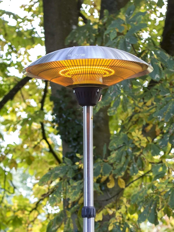 La Hacienda Silver Series Polaris Standing Heater