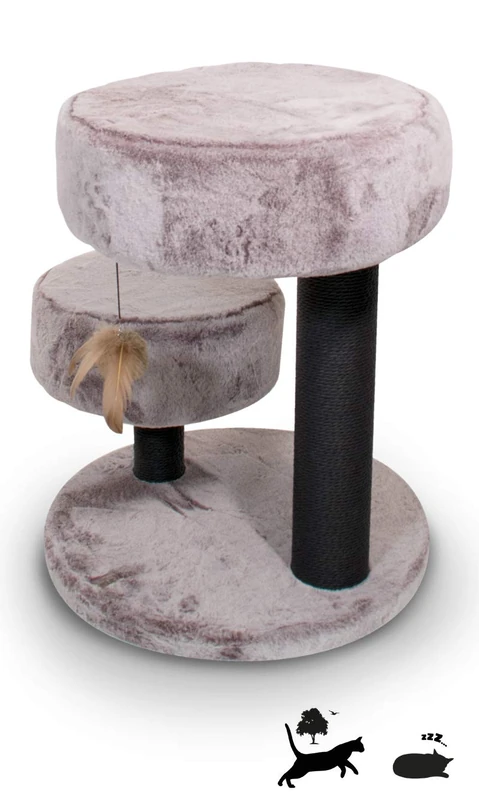 PetRebels Cat tree Kings & Queens Kate 80 Ice-Brown