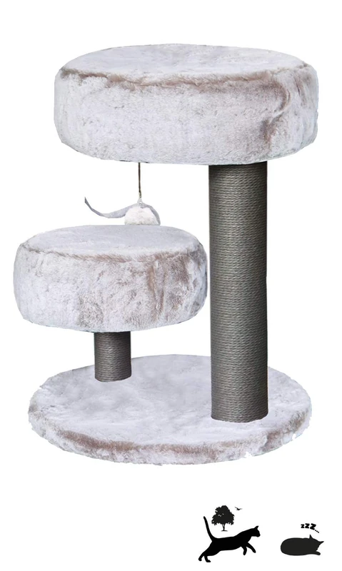 PetRebels Cat tree Kings & Queens Kate 80 Ice-Grey