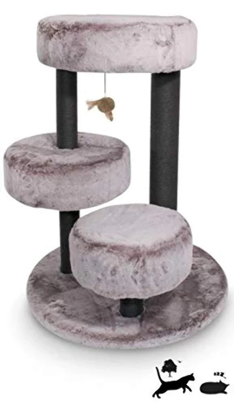PetRebels Cat tree Kings & Queens Kate 110 Ice-Brown