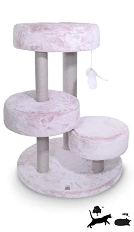 PetRebels Cat tree Kings & Queens Kate 110 Ice-Pink - Image 1