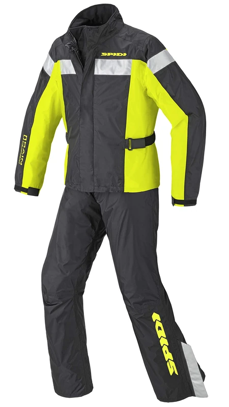 SPIDI Touring Rain Kit, Yellow, Size XXL