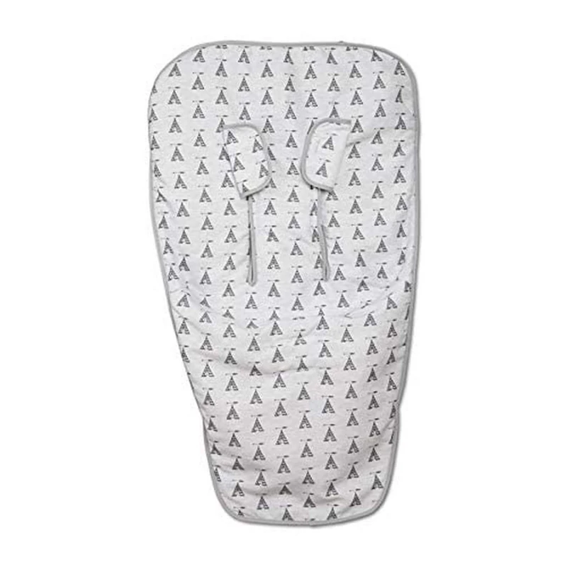 Babyline Tepee Unisex Seat Pad - Grey Pram Mat 5000647