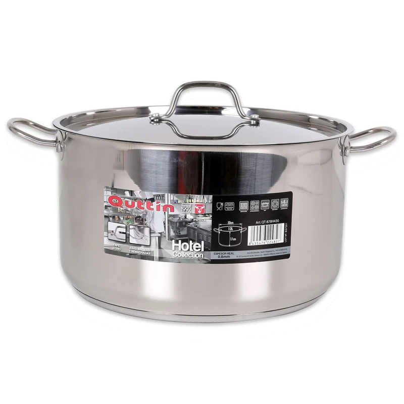 Quttin S2203011 Hotel, Pot, Silver