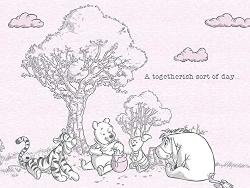 Disney Winnie The Pooh Togetherish 60 x 80cm Canvas Print