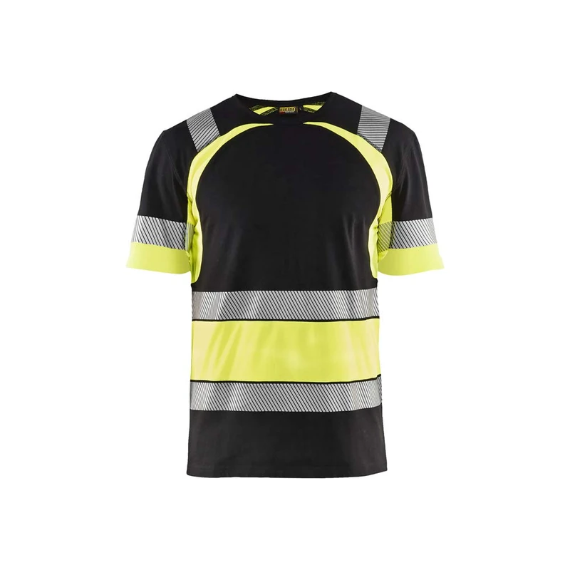 Blaklader 342110309933M High Vis T-Shirt, Black/Yellow, Size M