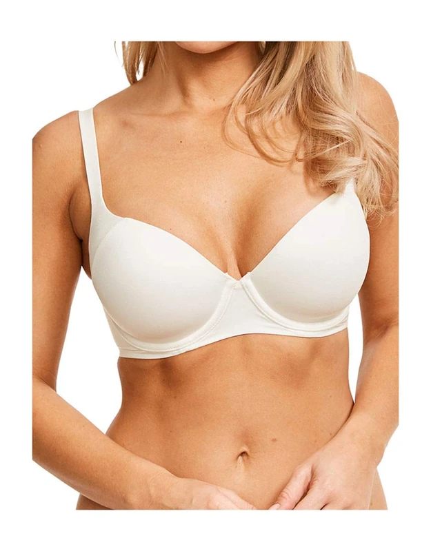 Triumph Womens Body Make-up Soft Touch Wp Ex Wired Padded Bra, Off-white, 40B UK