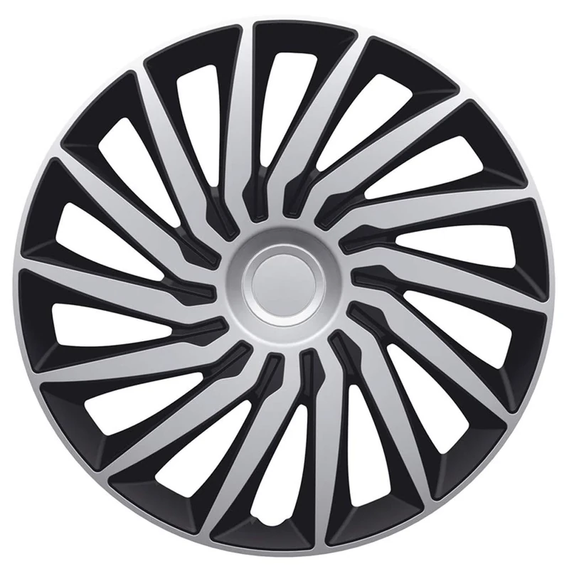 AutoStyle Set wheel covers Kendo 13-inch silver/black