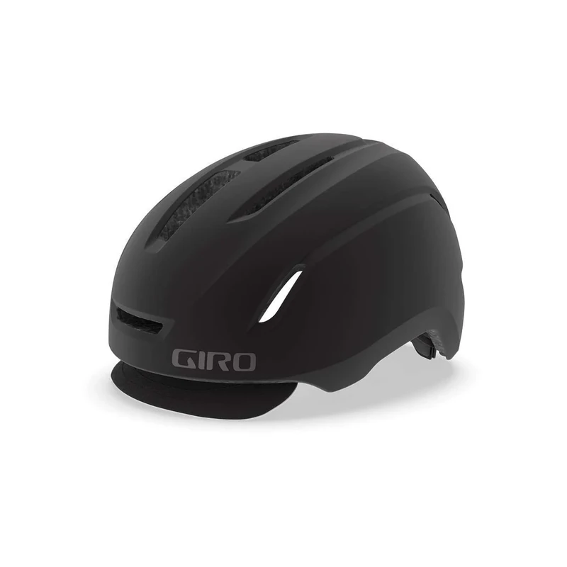 Giro Unisex Adult Caden LED Urban Helmet - Matte Black, Large/59-63 cm