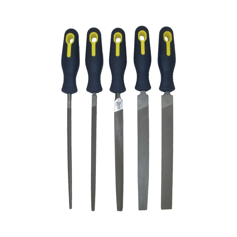 Blu-DAN 0321250-P Workshop File Set 5-Piece Cut 1/250 mm