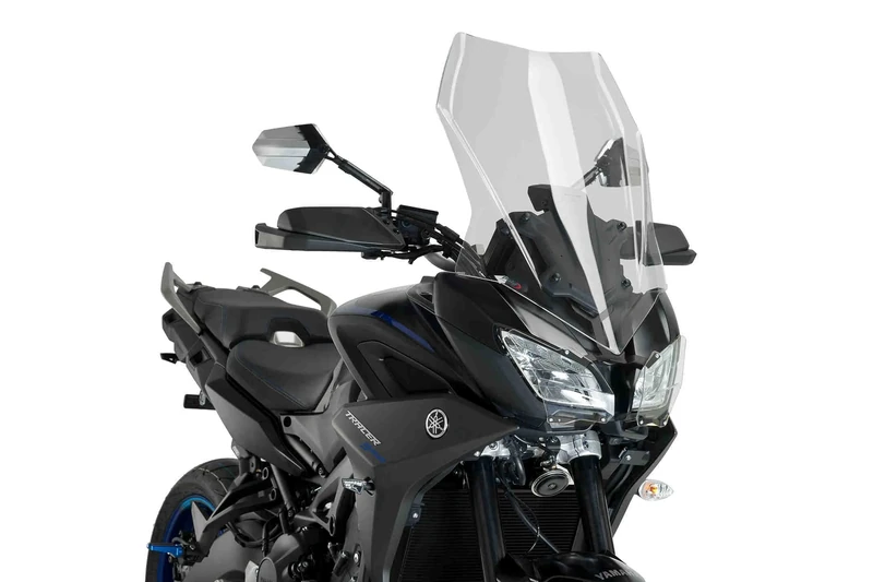 Puig Touring Dome 9725W for Yamaha MT-09 Tracer 18', YAMAHA MT-09 Tracer Gt 18', Transparent