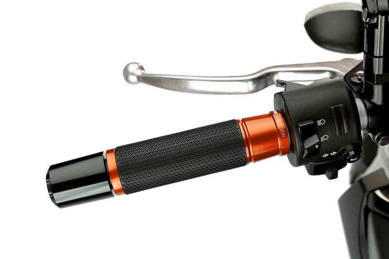 Puig Handgrip Hi-Tech Ascent 6326T for Aprilia Tuono 125 17'-18', BMW C650 Sport 16'-18', Orange - Image 1