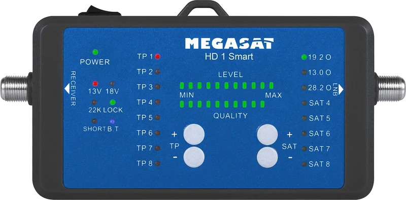 Megasat 2600019 HD 1 Smart Satellite Finder Meter