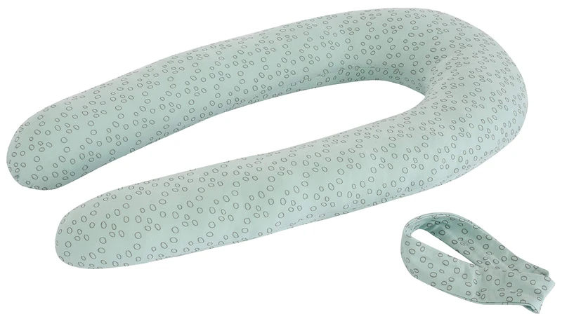 Träumeland Care cuddly nest, circles mint - supports motor development and improves body awareness